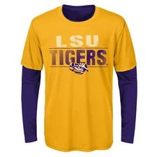 Outerstuff Youth NCAA LSU Tigers Performance T-Shirt Combo