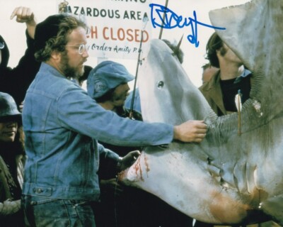 RICHARD DREYFUSS signed Autogramm 20x25cm JAWS in Person autograph SPIELBERG