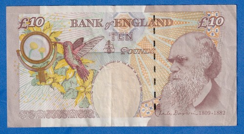 Great Britain UK England 10 Pound 2000 P-389c QE II Circulated Note HC62090033 - Picture 2 of 4