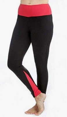 Curves Everest Yoga Leggings Pant Workout Clothes Black Pink Women M Waist 28-30