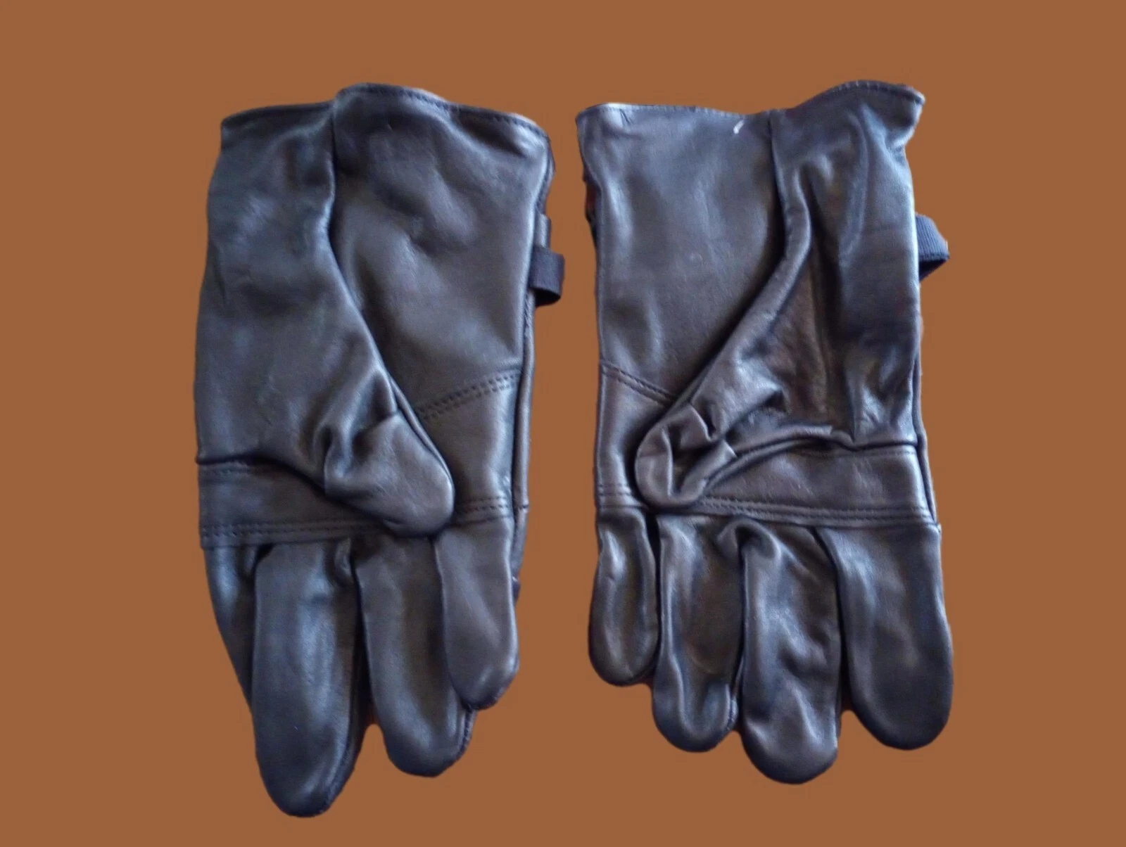 U.S MILITARY ISSUE D3A GENUINE LEATHER GLOVES COLD WET WEATHER SIZE 5 LARGE