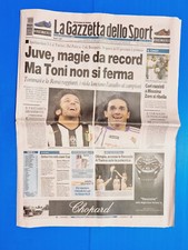 GAZZETTA DELLO SPORT 28 NOVEMBRE 2005 JUVENTUS - FIACCOLA OLIMPIADE TORINO 2006