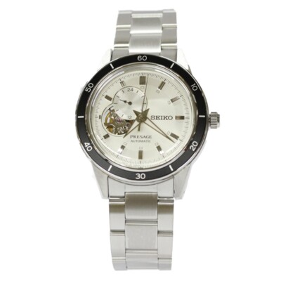 SEIKO PRESAGE SARY189 Analog Mechanical (Automatic) Boxed Hardlex Ivory Silver