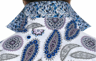 ROBERTGRAHAM Pinehill Sport Shirt, Classic Fit, Color White, Size Small,MSRP$198