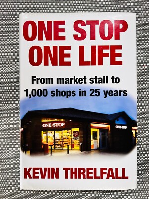 ONE STOP ONE LIFE by KEVIN THRELFALL - signed by the author (SB1786)