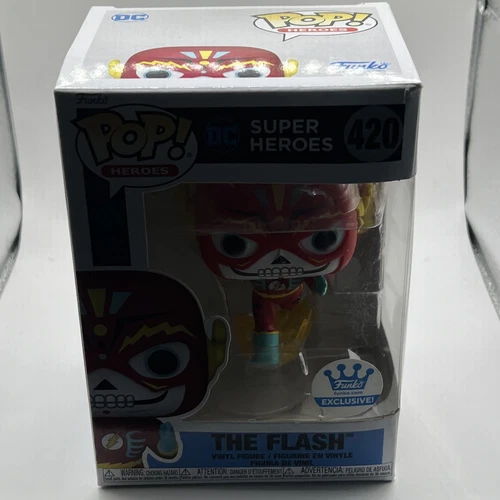 FUNKO POP! TELEVISION THE FLASH DIA DE LOS DC FUNKO SHOP EXCLUSIVE W/ Protector
