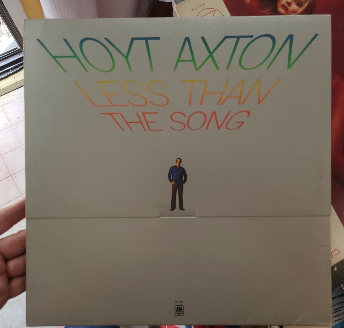 1973 HOYT AXTON Less Than The Song LP Vinyl Record A&M SP 1973 HOYT AXTON Less Than The Song LP Vinyl Record A&M SP