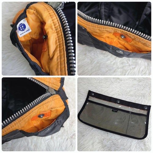 Porter Yoshida & Co Tanker Duffle Bag Boston Bag Black Auth 44 x 25 x 16 cm - Picture 15 of 16