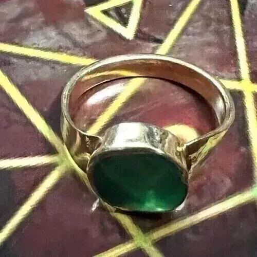 Enchanted Grendel Djinn Ring: Wield the Power of a Demonic Infrit for Wish Fulfi
