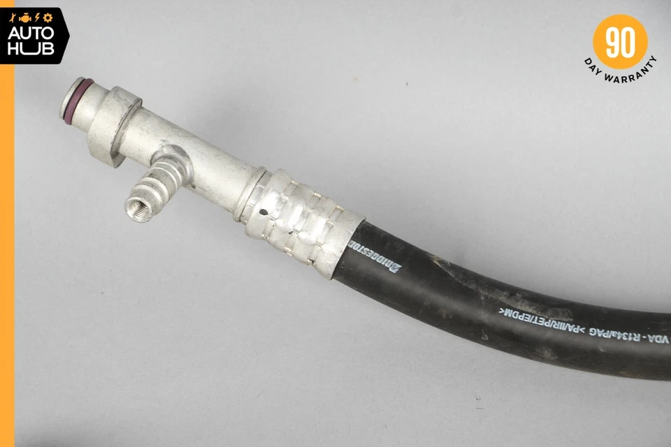 Juego de 2 mangueras de tubería de aire acondicionado aire acondicionado Mercedes W204 C250 E250 M271 OEM Foto 2 de 4
