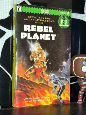 Fighting Fantasy 18 - Rebel Planet 1985 - 1st Edition
