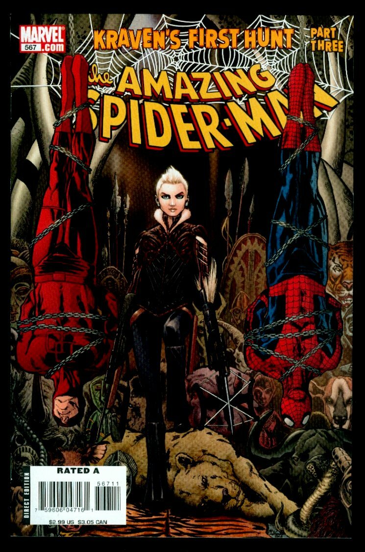しょう③ Marvel Comics Amazing SPIDER-MAN #567 Kraven's First Hunt NM 9.4