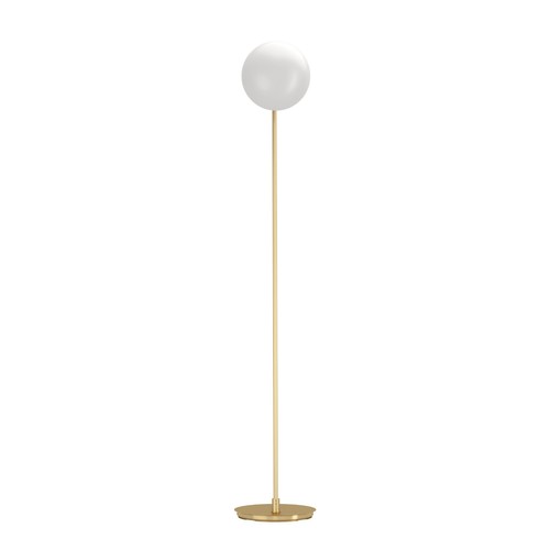 Piantana Lampada da terra moderna design metallo oro 1 luce GL1763 - Imagen 4 de 4