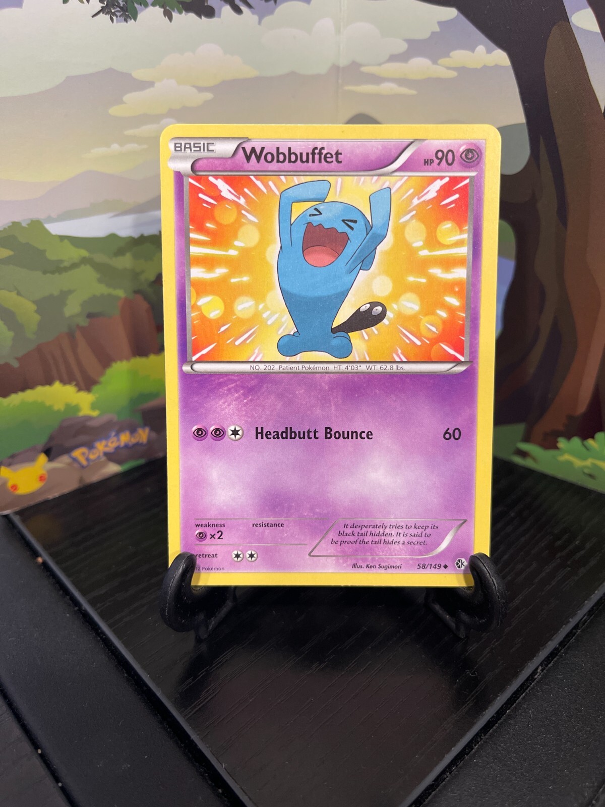 Wobbuffet 58/149 - Boundaries Crossed - Uncommon - Pokemon Card TCG - LP