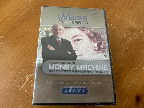 MONEY MACHINE CD'S- COMPLETE COURSE IN CURRENCY INVESTING BY WEISS RESEARCH NEW! - Picture 6 of 7