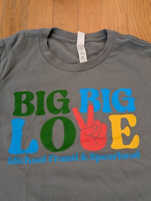 Michael Franti & Spearhead Big Love Girls XL Shirt Concert
