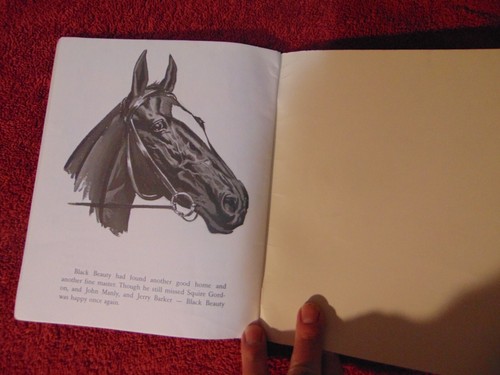 Vintage Kinder Kinderbuch Black Beauty Buch von Carol Joan Drexler 1970 - Bild 9 von 11