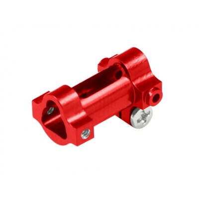 Microheli Tail Boom Mount (RED)(For MICROHELI Frames BLADE MCPX BL2)