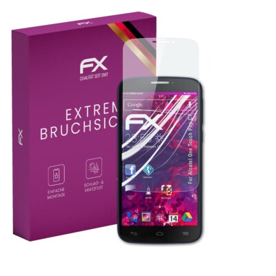 atFoliX Glasfolie für Alcatel One Touch Pop C7 Displayfolie 9H Schutzpanzer