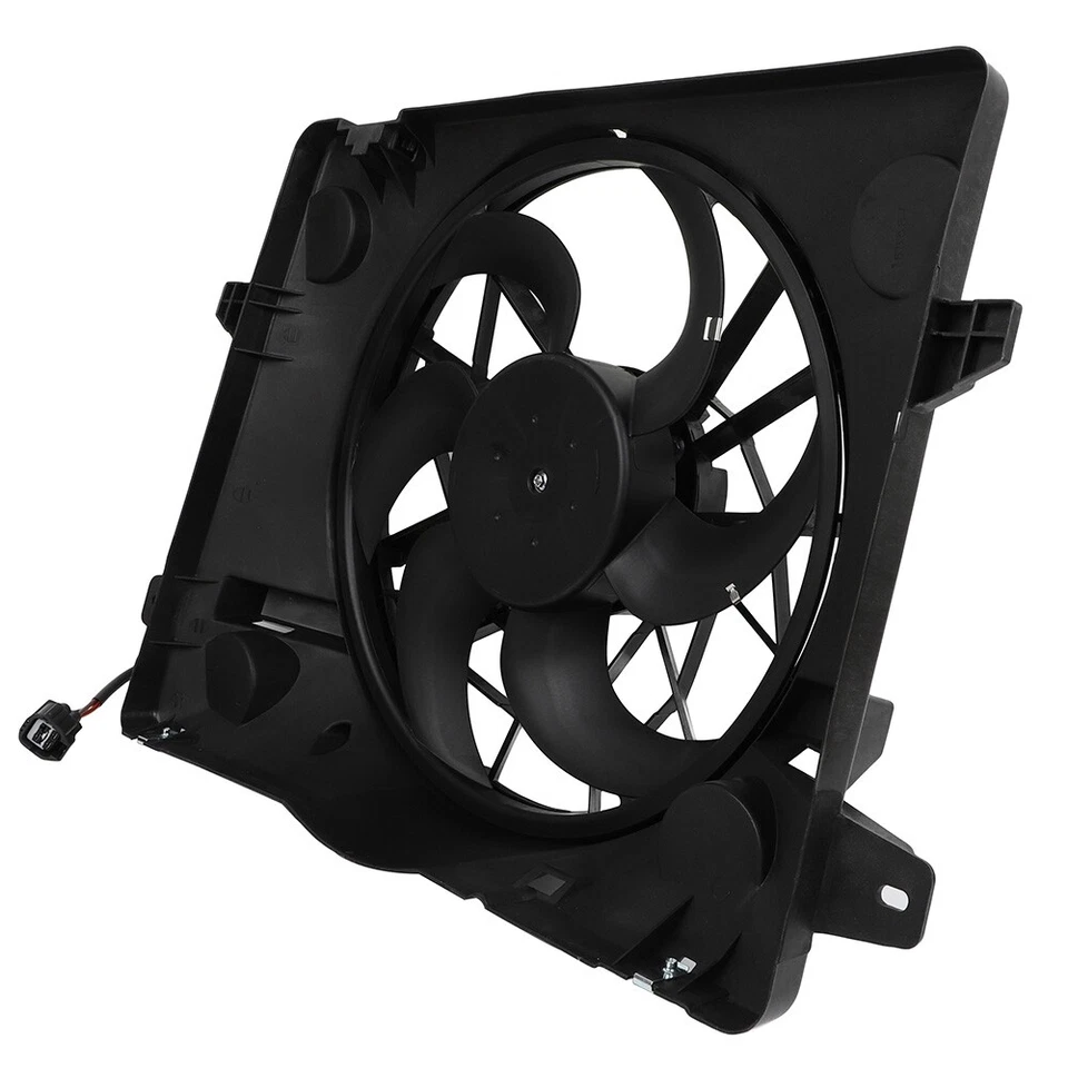 Cooling Fan Assembly For 2003-2005 Ford Crown Victoria Lincoln Town Car Foto 4 de 4