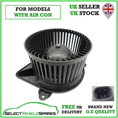 NEW VAUXHALL VIVARO MK1 VAN A/C HEATER BLOWER FAN MOTOR (WITH AIR CON) 2002-2014