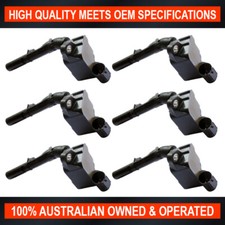 Pack Of Swan Ignition Coils For Mercedes Benz Sl400 2014-on 3.0l Turbo