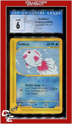 Goldeen graded CGC 6 for sale on eBay