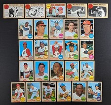 1968 Topps Baseball Starter Set 26 Cards