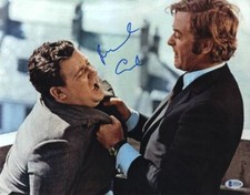Michael Caine Signed Autograph 11x14 Photo - Get Carter Oscar Winner Beckett COA