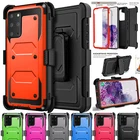 For Samsung Galaxy S20 S21 S22 S23 FE S24 S25+ Case Clip Shockproof Phone Cover