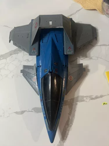 GI Joe Vintage 1990 Cobra Hurricane VTOL JET Vehicle Toy Plane 90s Incomplete