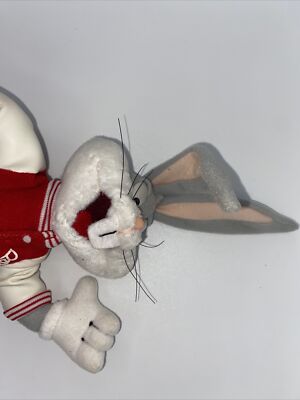 特大\" Bugs Bunny \" Big Stuffed Doll ©︎1995 Vintage 1995 Looney Tunes plush stuffed Baby Bugs Bunny with