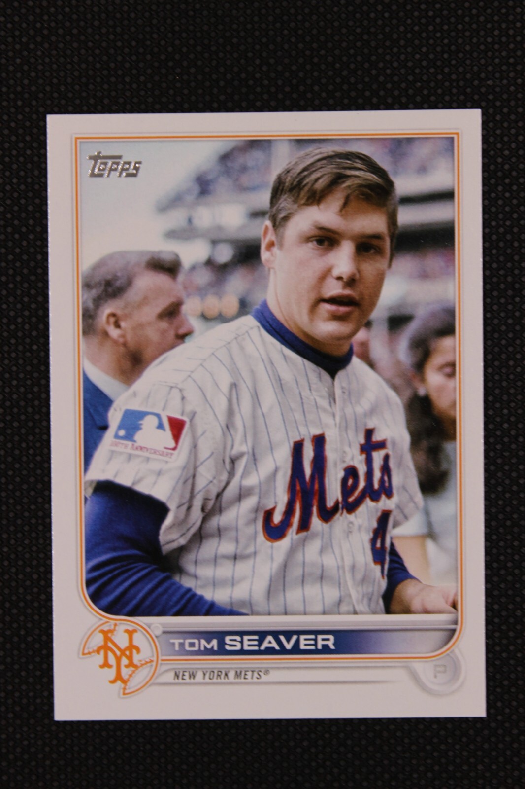 2022 TOPPS UPDATE TOM SEAVER SP PHOTO IMAGE VARIATION CARD #US41 METS