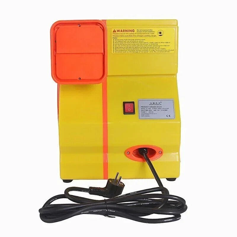 Soplador inflable de bomba para juegos infantiles castillo cama elástica 950 W Foto 4 de 4