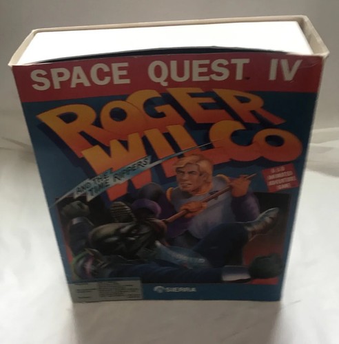 Space Quest IV Roger Wilco & The Time Rippers Big Box PC Game 5.25 IBM/DOS/Tandy - Picture 9 of 9
