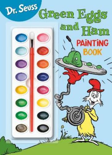 Random House Dr. Seuss: Green Eggs and Ham Painting Book (Tascabile)
