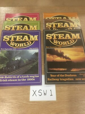 Steam World Magazin X6 Juli August September Okt Nov Dez 1981 unvollständiges Jahr