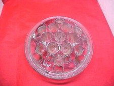 Wonderful heavy glass flower frog for floral displays, or marbles, or pencils