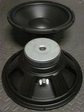 NEW (2) 12" SubWoofer Speakers 8ohm Twelve inch Bass Woofer PAIR Sub Driver 