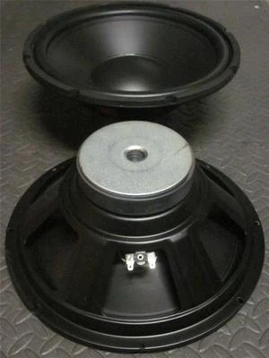 NEW (2) 12" SubWoofer Speakers 8ohm Twelve inch Bass Woofer PAIR Sub Driver