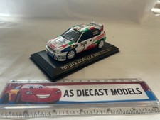 Toyota Corolla WRC Austrailia Rally C.Sainz- L.Moya 1/43 Scale By Deagostini