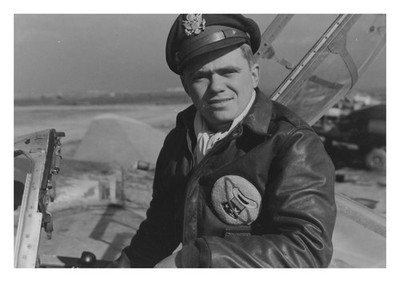 Lockheed P38 Lightning Italy 1945 US Air Force Pilot