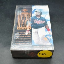 1994 Upper Deck Hobby Regional Series 2 Central Baseball Sealed Wax Box WB2617