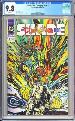 SHADE THE CHANGING MAN #1 CGC 9.8 (1990) WHITE PGS 1st Kathy George