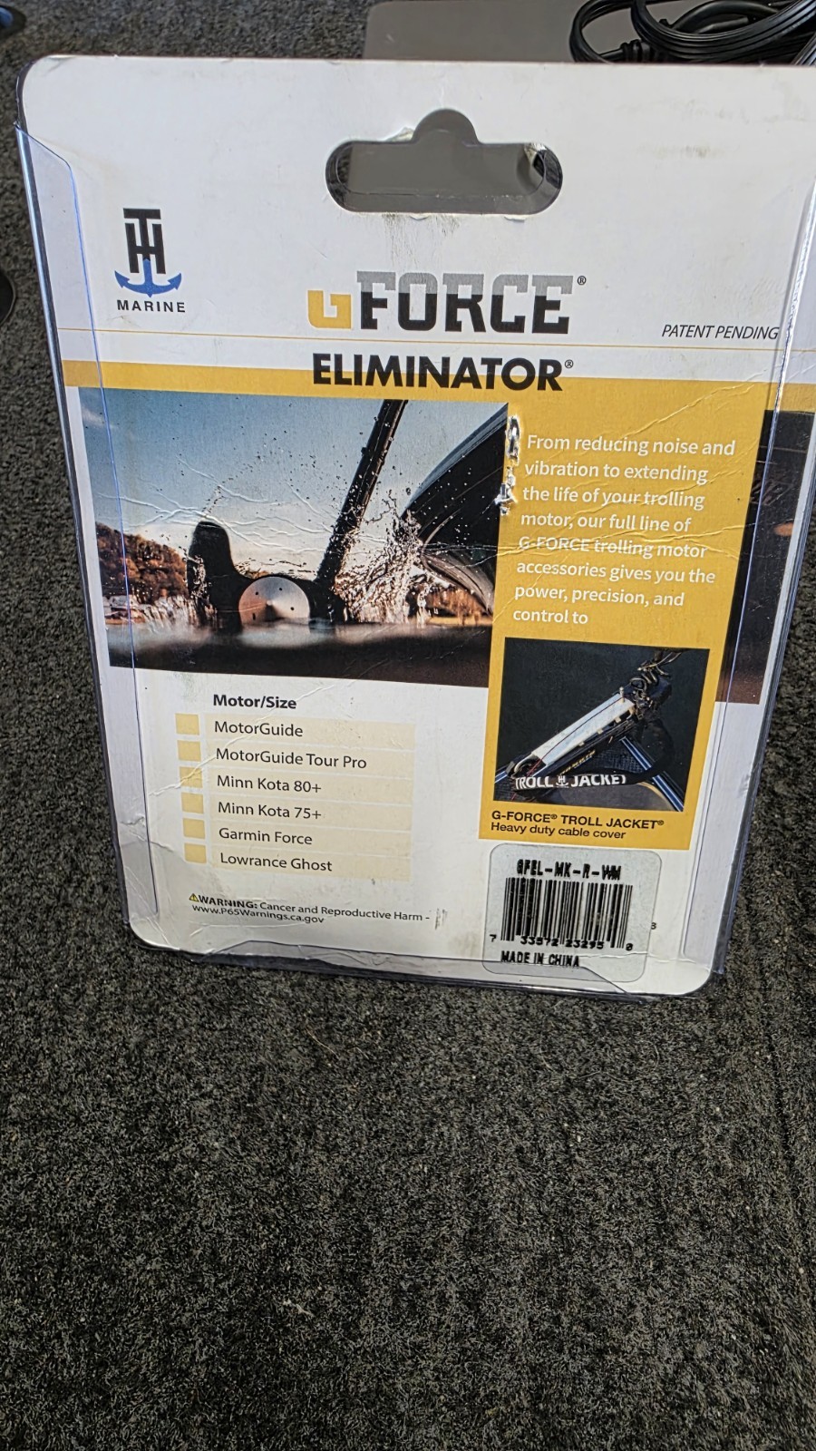 T&H Marine GForce Eliminator Minn Kota 80lb+ Trolling Motor Prop Nut