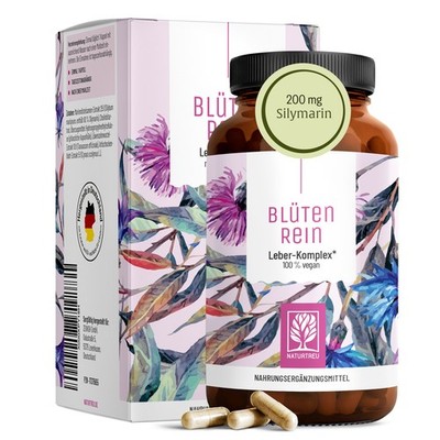 Leber Komplex Mariendistel Artischocke Löwenzahn Cholin Blütenrein NATURTREU 