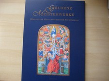 "Goldene Meisterwerke - Höhepunkte mittelalterlicher Buchmalerei" Mappe, Belser