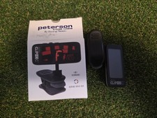 Peterson StroboClip HDC High-definition Rechargeable Clip-on Strobe Tuner MINT