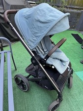 Cybex Blue Single Pushchair Adjustable Handles Forward/Rear Facing Rubber Tires
