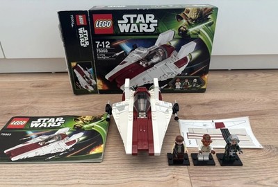 LEGO - 75003 - STAR WARS - A-Wing Starfighter - Figuren TOP - VOLLSTÄNDIG